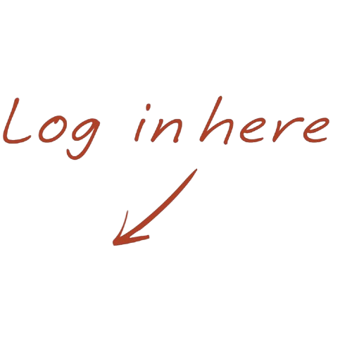 Log in here arrow